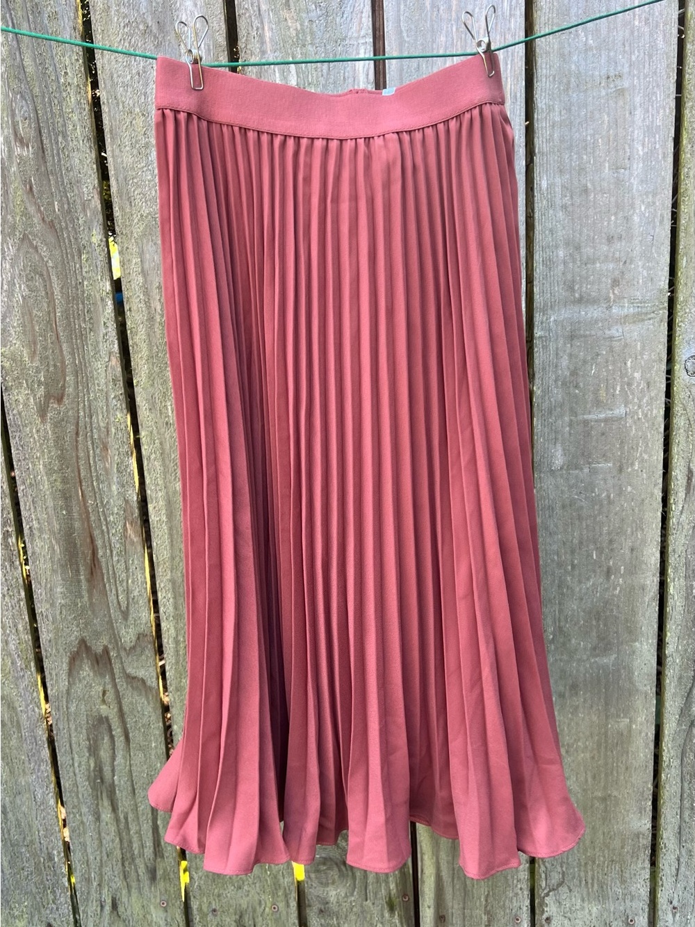 NWT Grace Karin Classic A-Line Pleated Midi Skirt